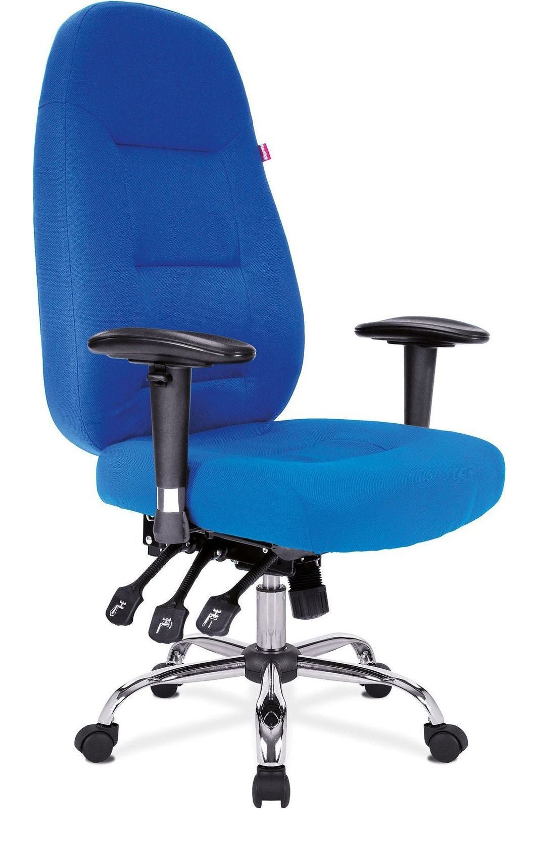 Babylon 24 Hour Fabric Operator Chair in black