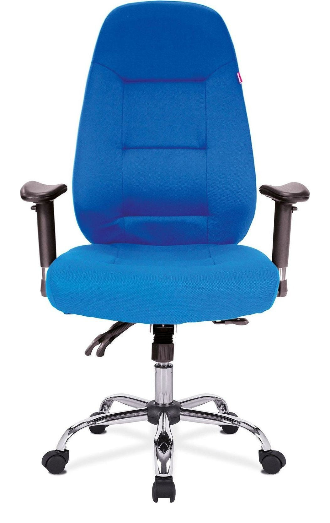Babylon 24 Hour Fabric Operator Chair in black, view 4