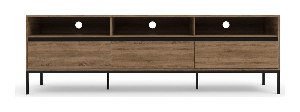 Bari Lowboard 3 Drawer, view 3