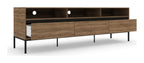Bari Lowboard 3 Drawer, view 4