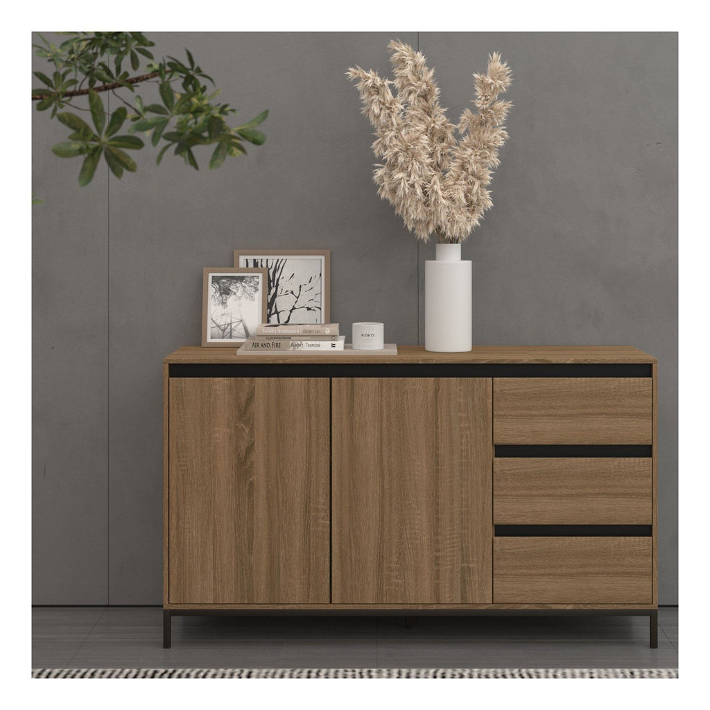 Bari Sideboard 2 Door 3 Drawer, view 2