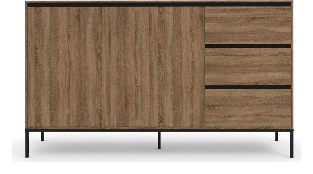 Bari Sideboard 2 Door 3 Drawer, view 3