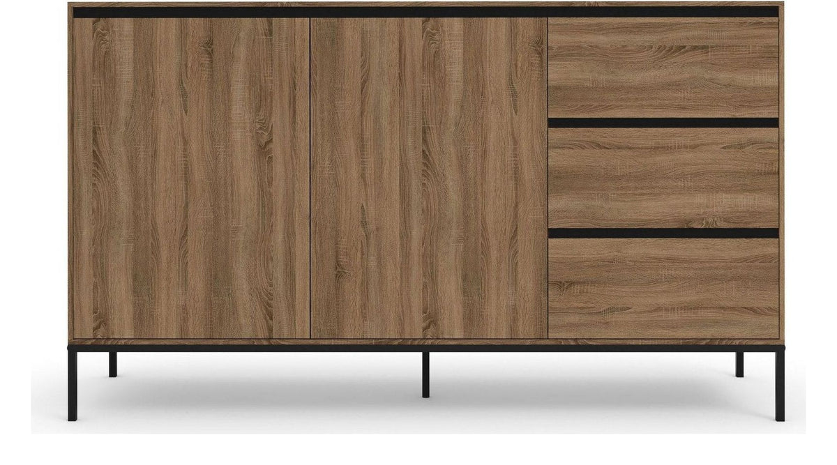 Bari Sideboard 2 Door 3 Drawer, view 3