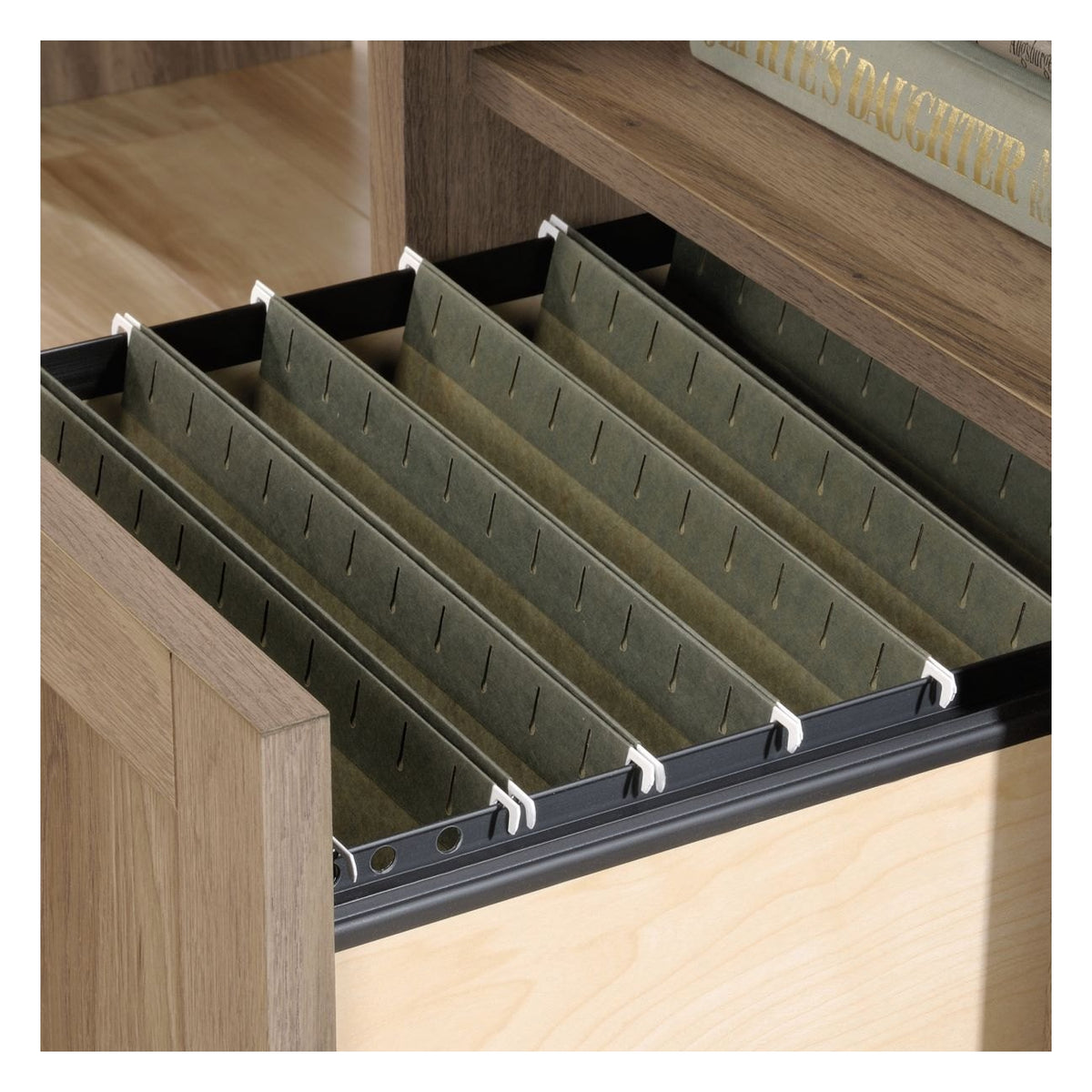 Barrister Home L-Shaped Desk, view 8