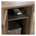Barrister Home L-Shaped Desk, view 9