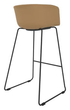 Becca Upholstered High Stool, view 5