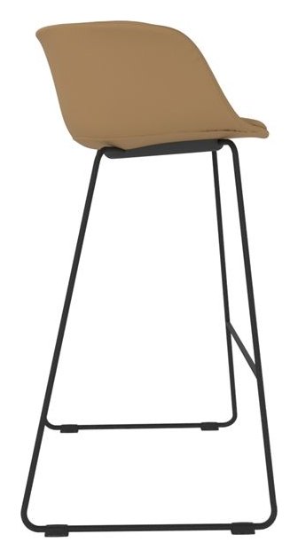 Becca Upholstered High Stool, view 4