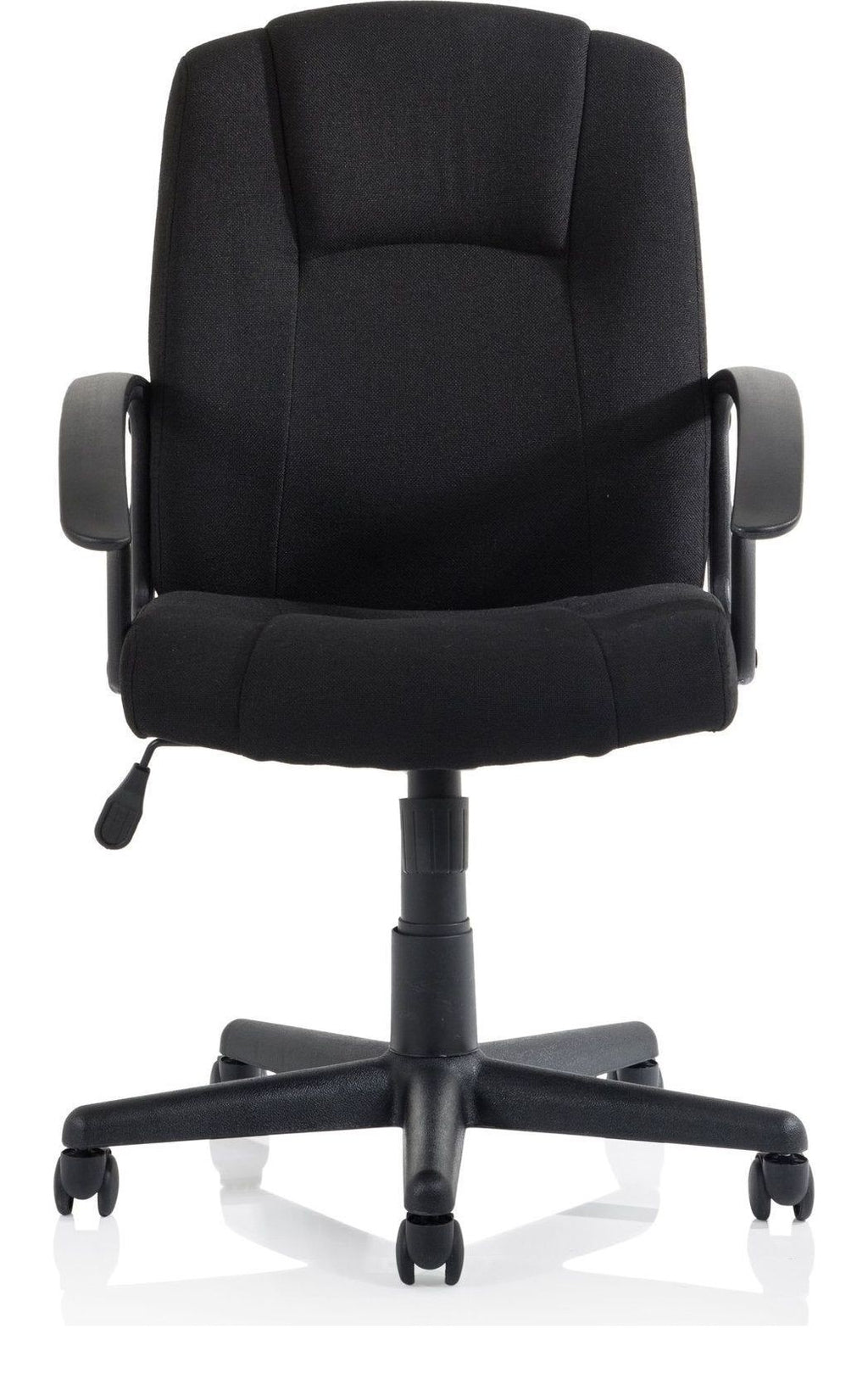 Bella Medium Back Fabric Executive Chair, black fabric, another view 1