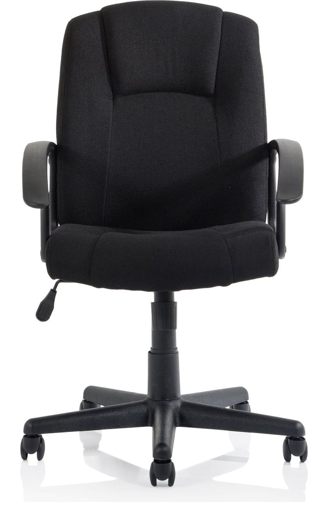 Bella Medium Back Fabric Executive Chair, black fabric, another view 1