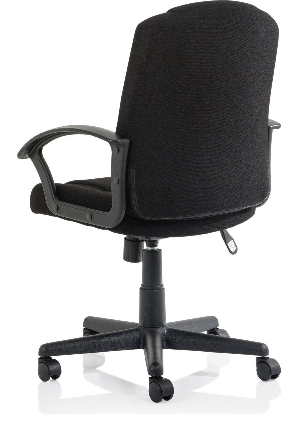 Bella Medium Back Fabric Executive Chair, black fabric, another view 4