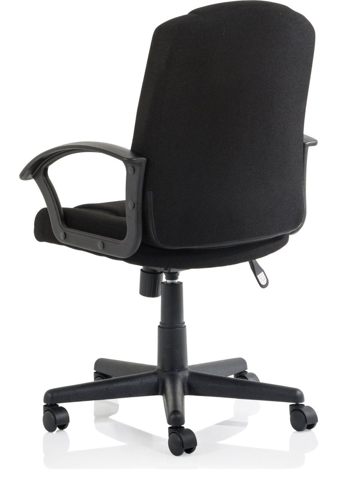 Bella Medium Back Fabric Executive Chair, black fabric, another view 4