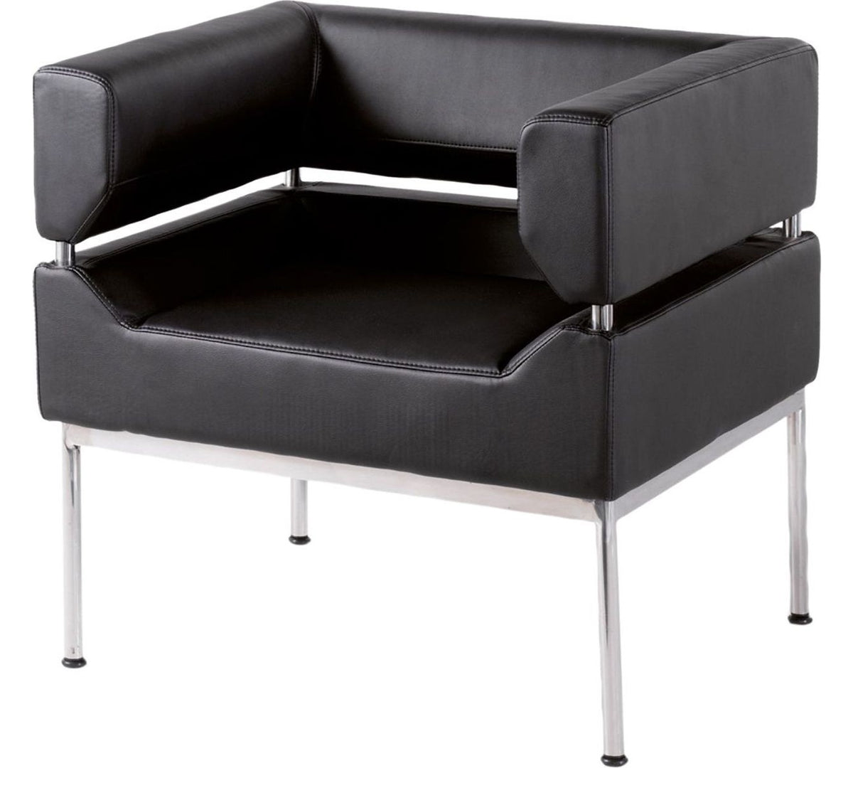 Benotto Faux Leather Sofa in 1 seater