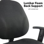 Bilbao Fabric Operator Chair detail