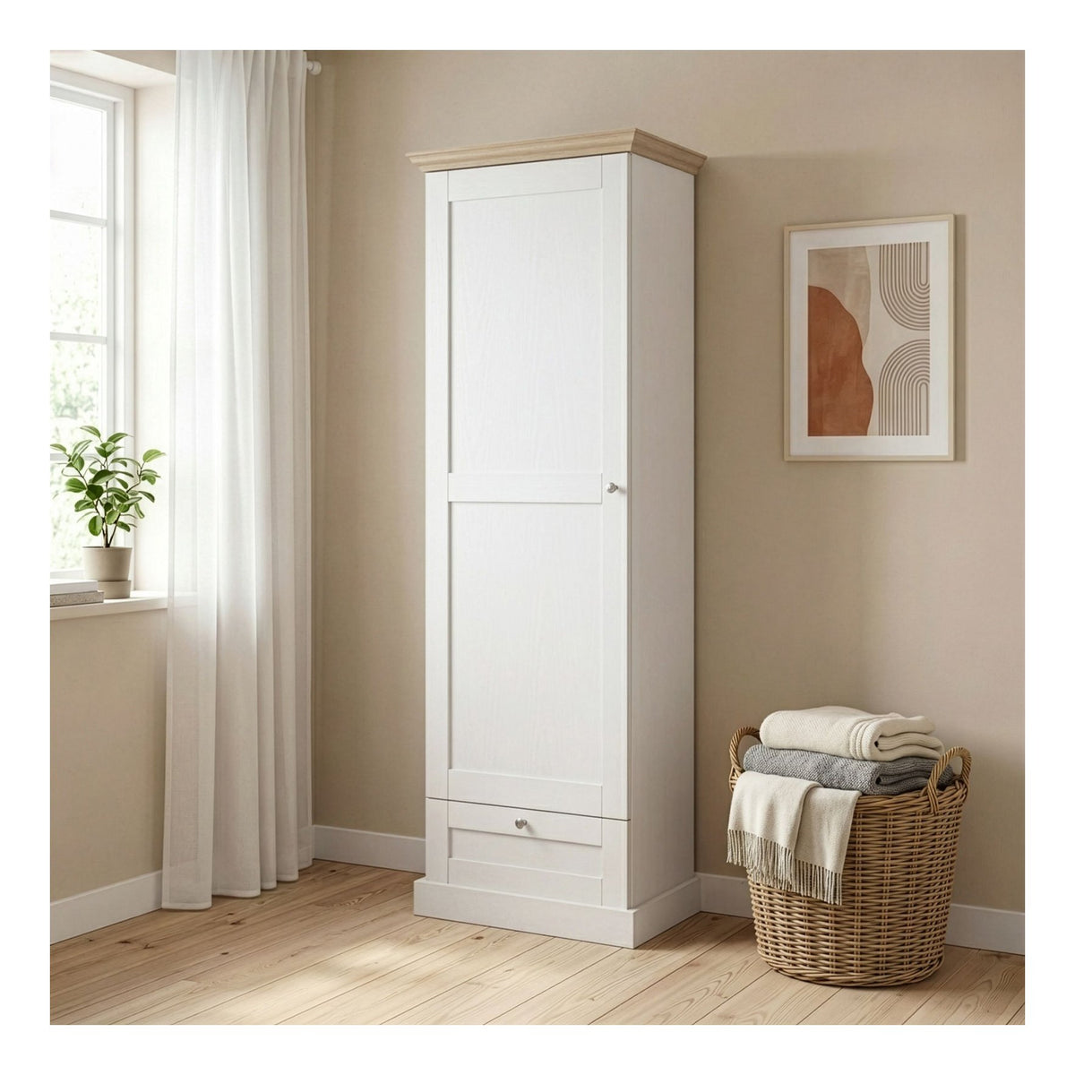Binz Cabinet 1 Door 1 Drawer, view 2