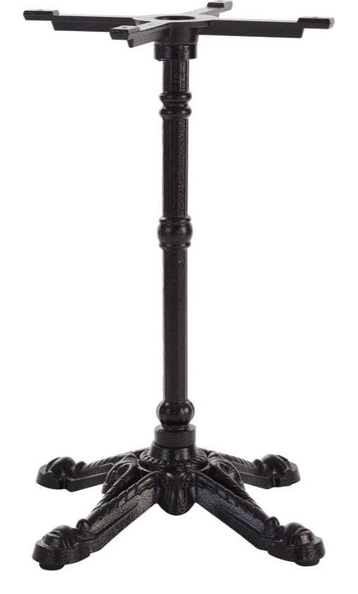 Bistro Table Base, Black, 4 legs, Dining height (720 mm)