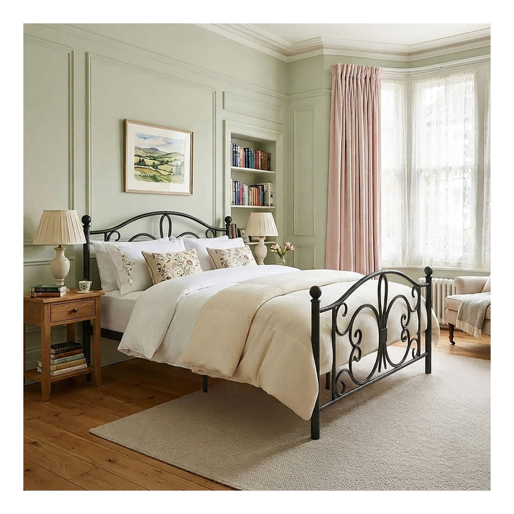 Bombay Metal Bed, view 4