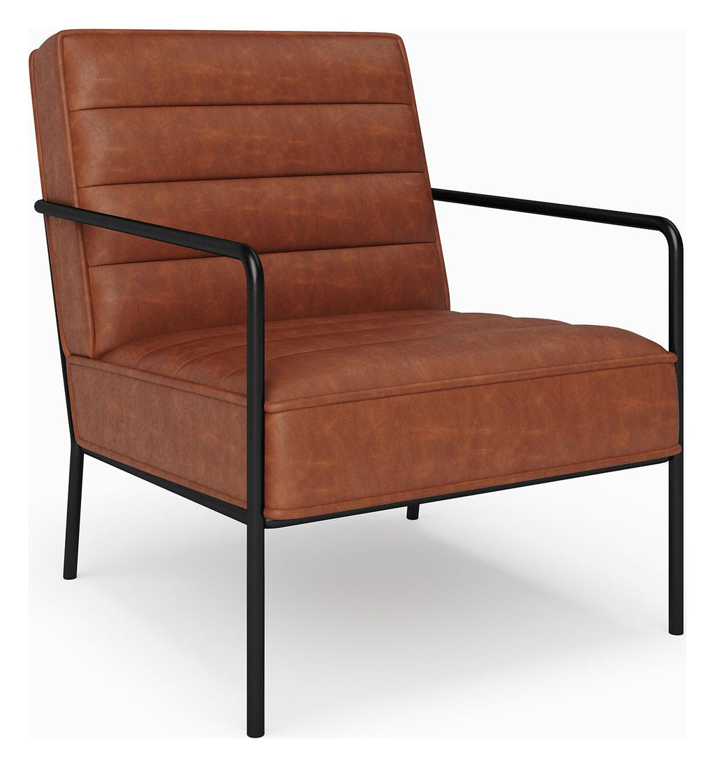 Bookham Faux Leather Accent Chair