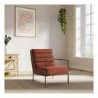 Bookham Faux Leather Accent Chair, view 2