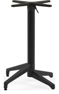 Boom Flip Top Table Base in Black