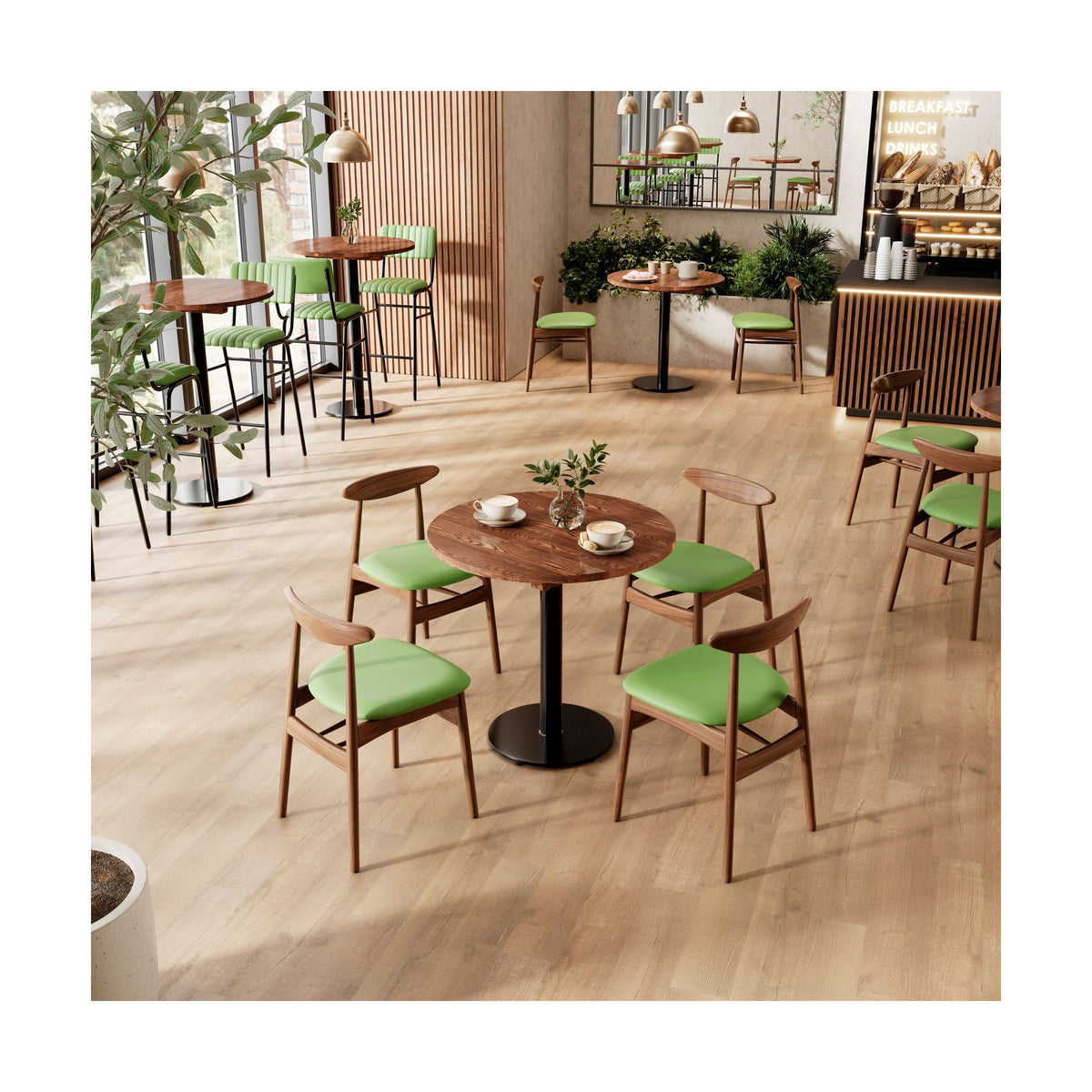 Borg Side Chair in a café