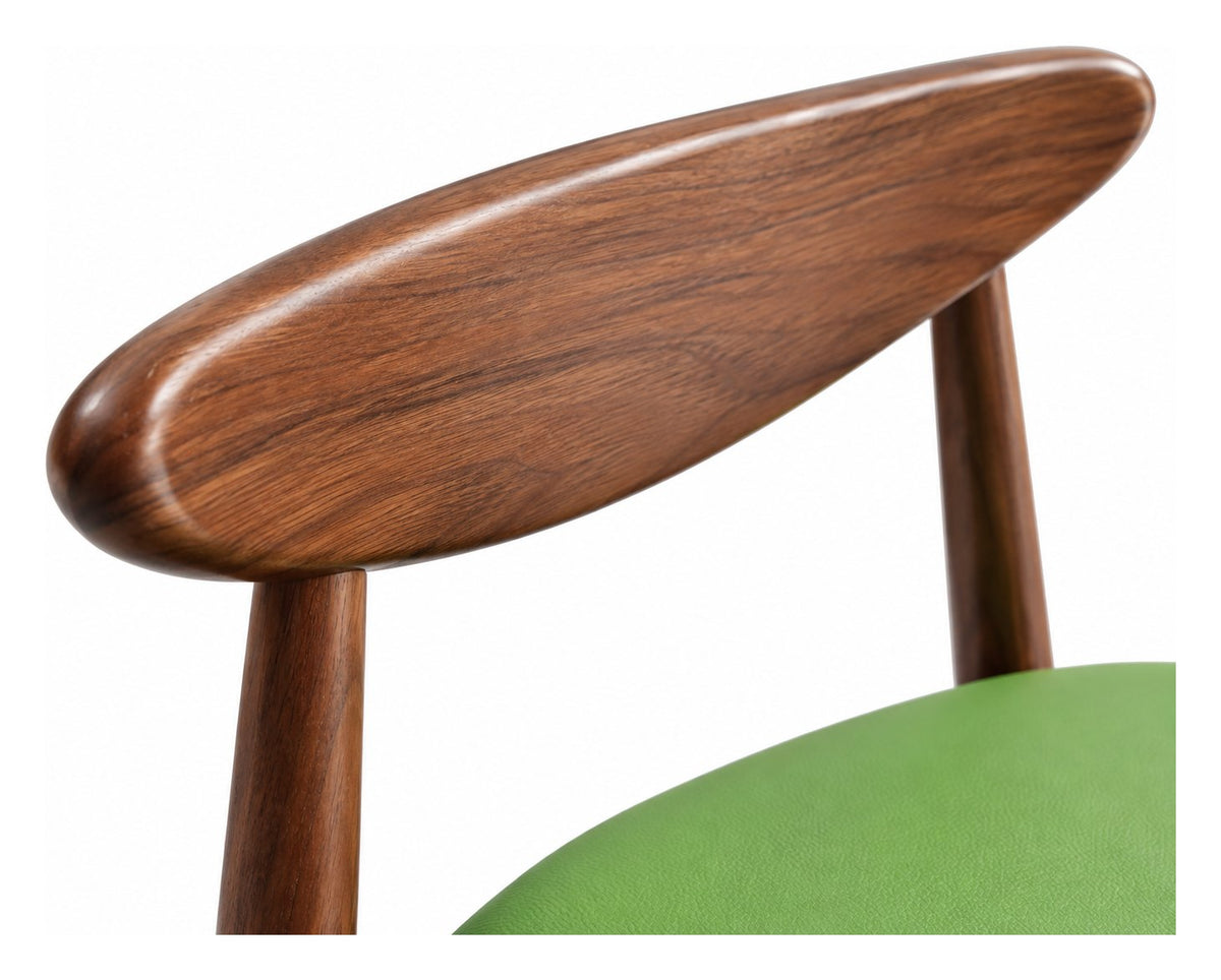 Borg Side Chair, close up of the frame