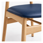 Borg Side Chair, close up of the frame
