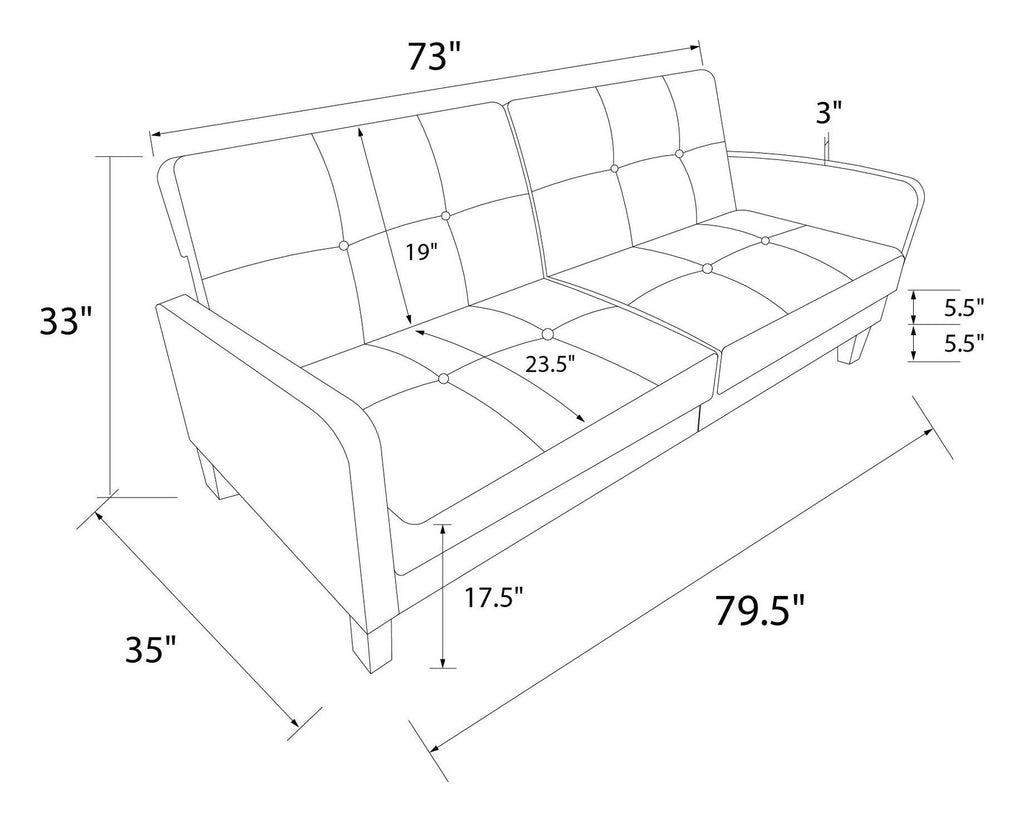 Boston Sofa Bed Linen, view 5