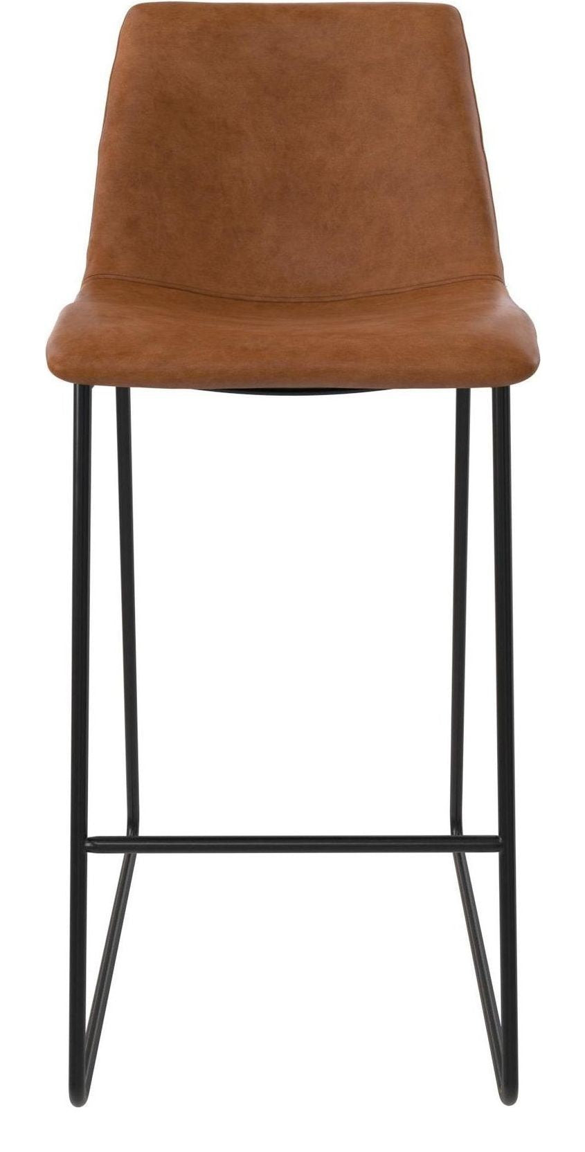 Bowden Upholstered Molded Barstool, view 2