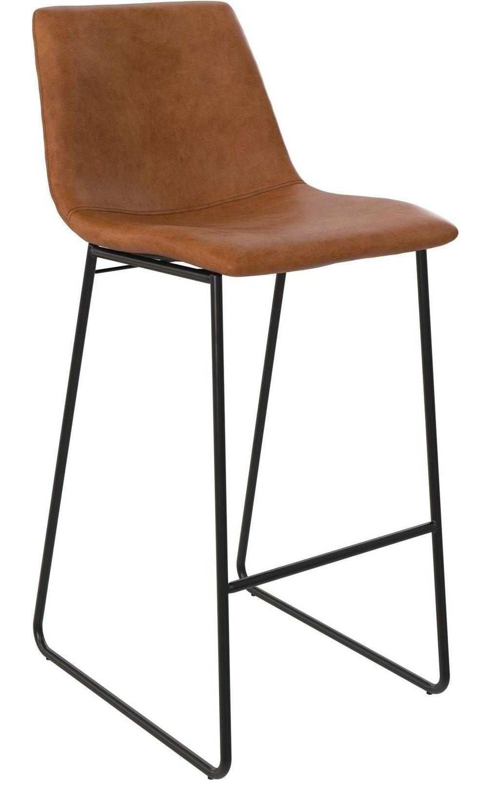 Bowden Upholstered Molded Barstool