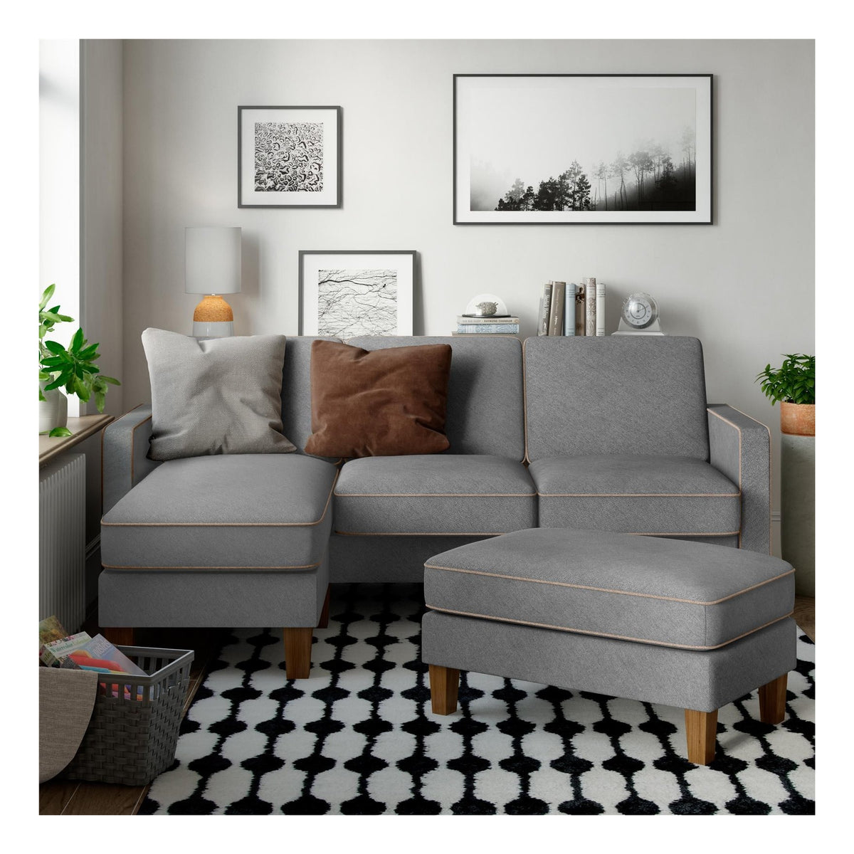 Bowen Ottoman, view 4