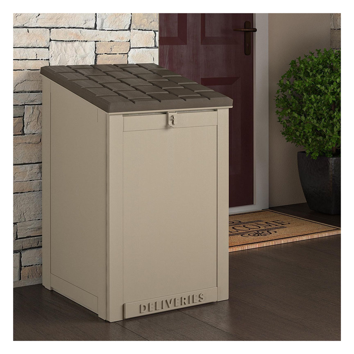 BoxGuard Large Lockable Parcel and Storage Box, view 2