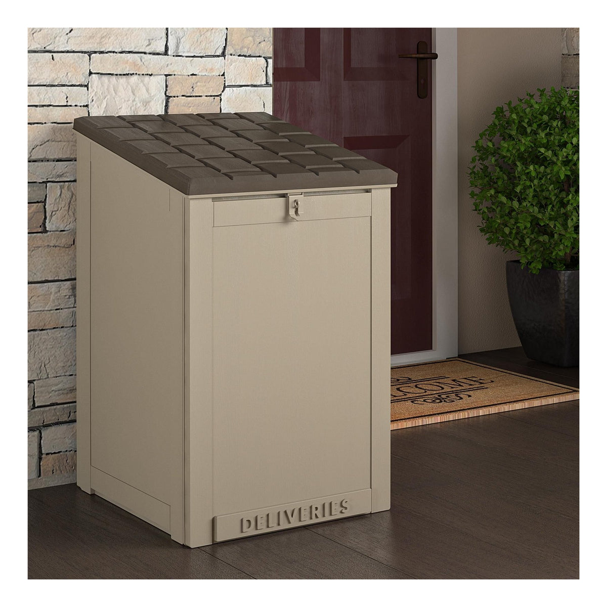 BoxGuard Large Lockable Parcel and Storage Box, view 6