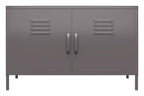 Bradford 2 Door Metal Accent Cabinet