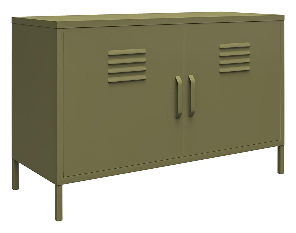 Bradford 2 Door Metal Accent Cabinet, view 12