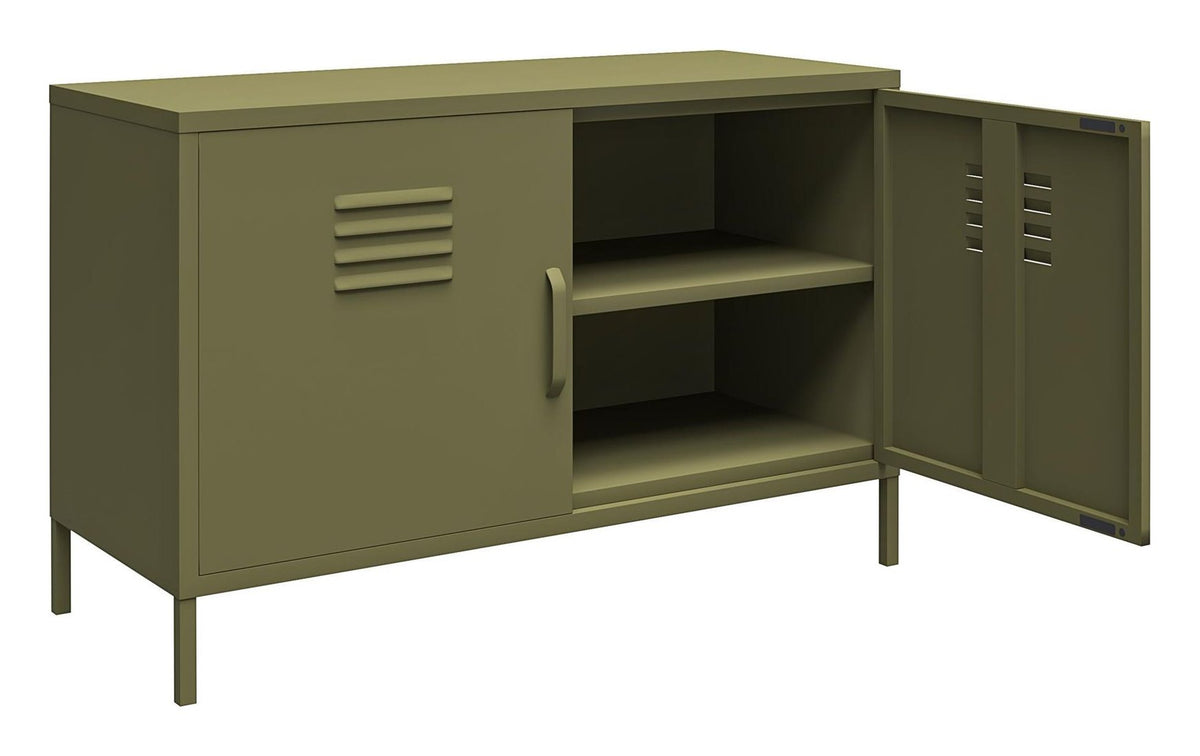 Bradford 2 Door Metal Accent Cabinet, view 14
