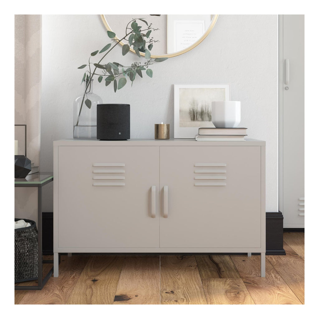 Bradford 2 Door Metal Accent Cabinet, view 15