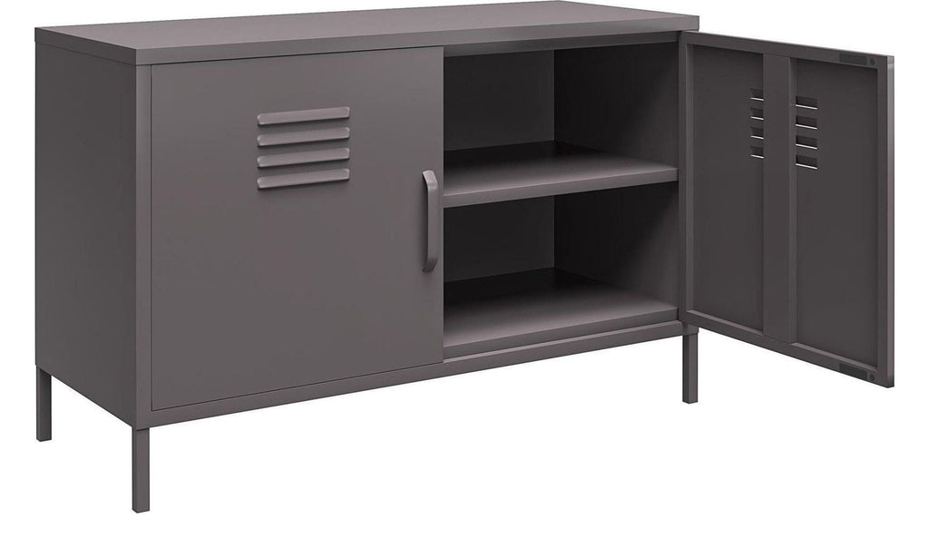 Bradford 2 Door Metal Accent Cabinet, view 7