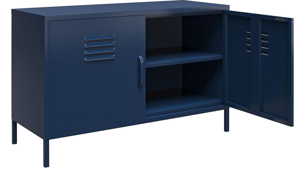 Bradford 2 Door Metal Accent Cabinet, view 9