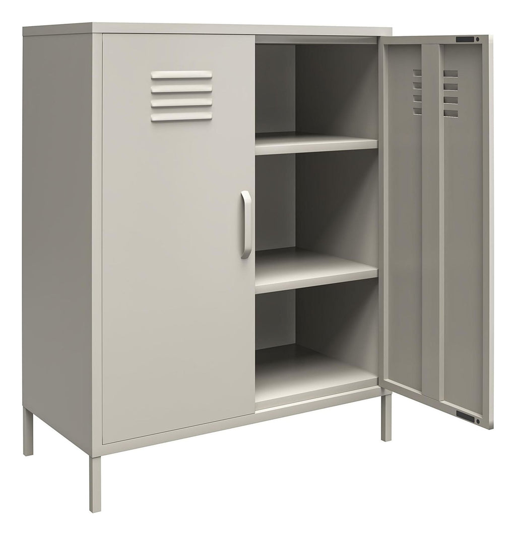 Bradford 2 Door Metal Storage Cabinet, view 14