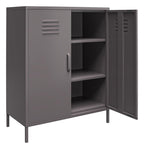 Bradford 2 Door Metal Storage Cabinet, view 6