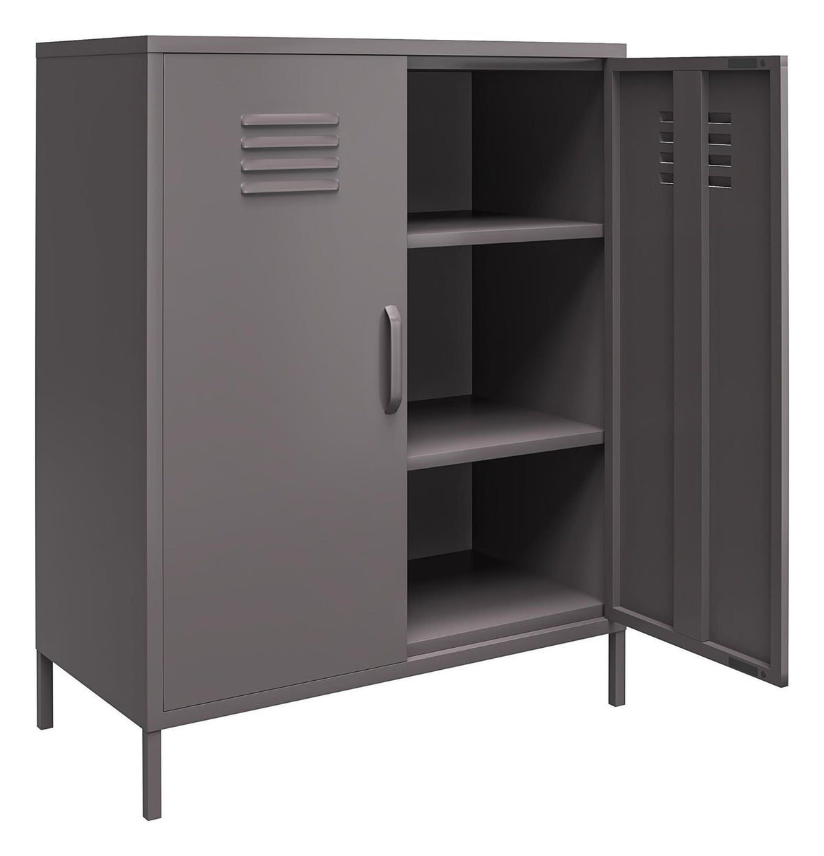 Bradford 2 Door Metal Storage Cabinet, view 6