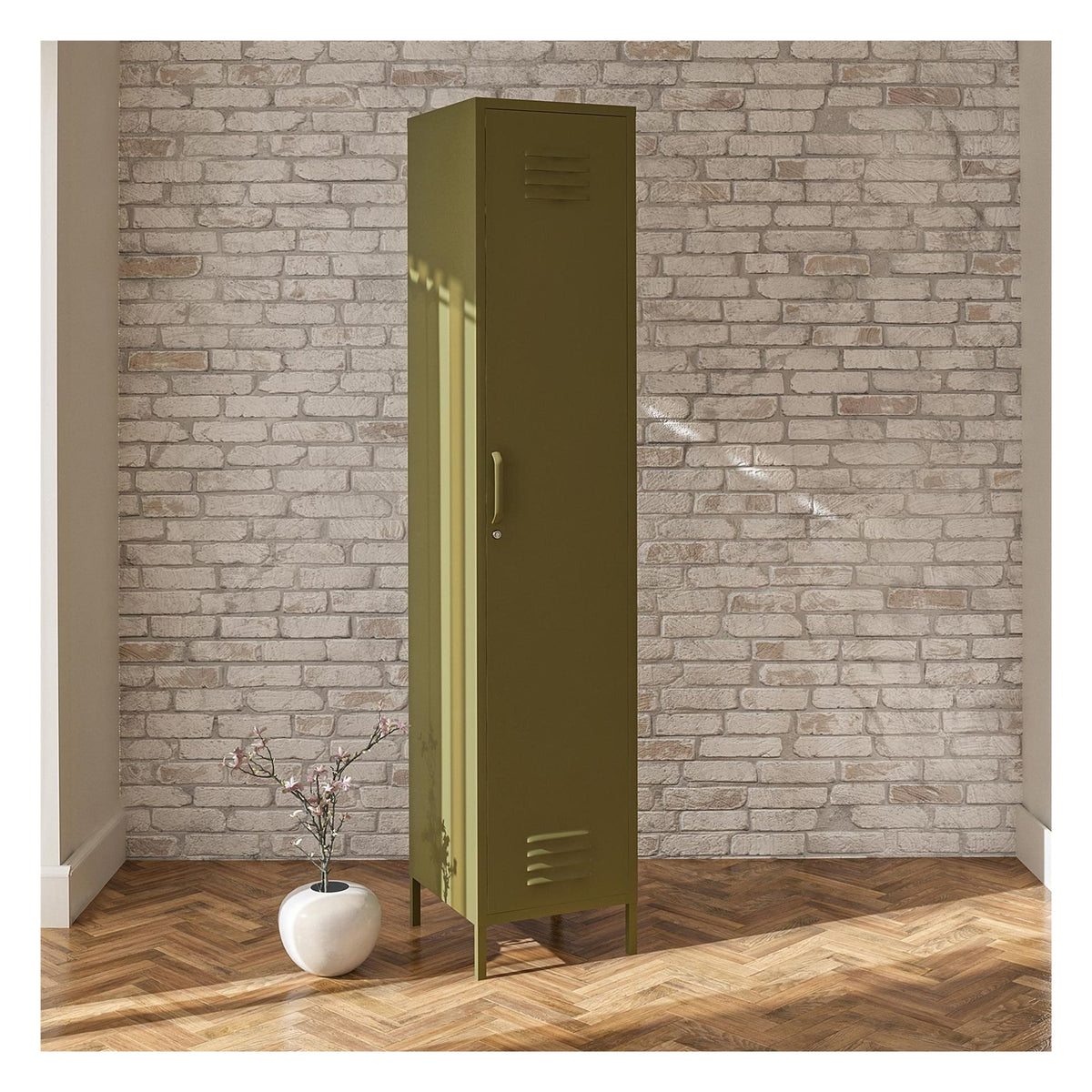 Bradford Single Metal Storage Cabinet, view 11