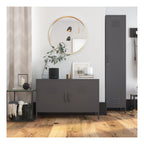 Bradford Single Metal Storage Cabinet, view 5