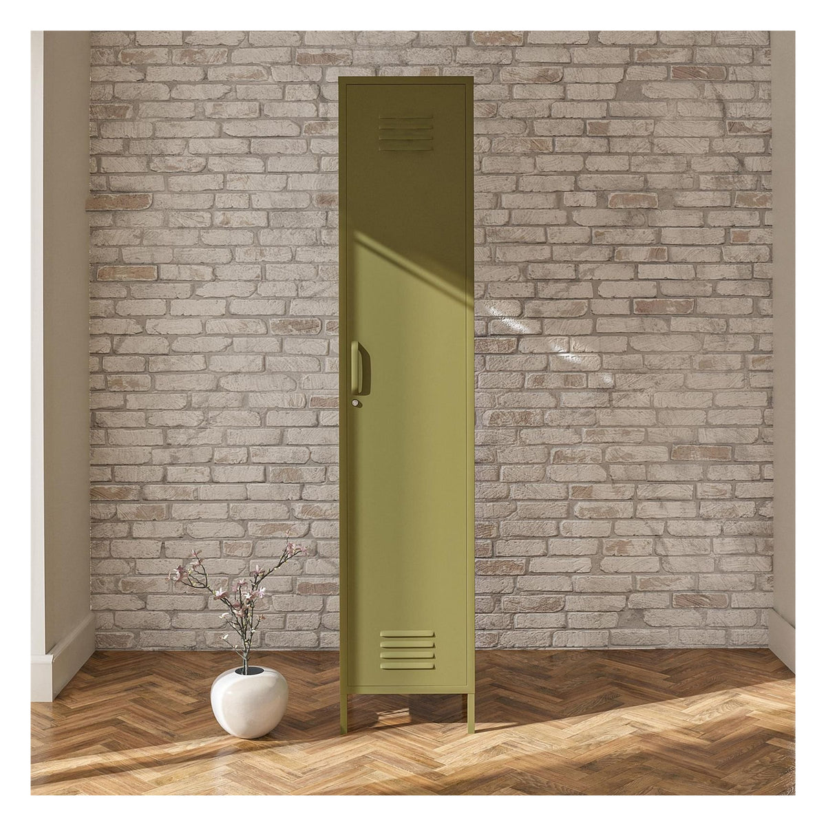 Bradford Single Metal Storage Cabinet, view 9