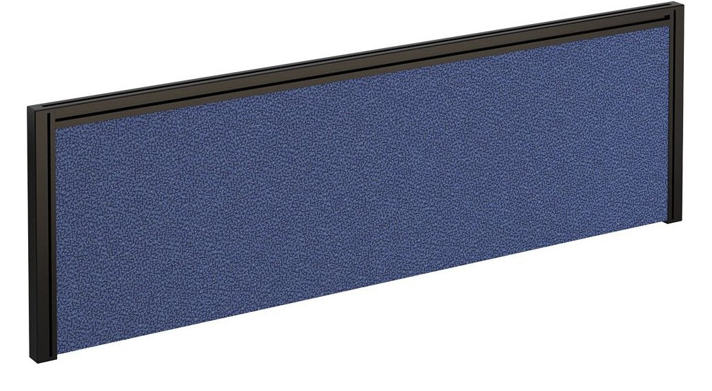 Bravo Aluminium Frame Blue Fabric Desktop Screen