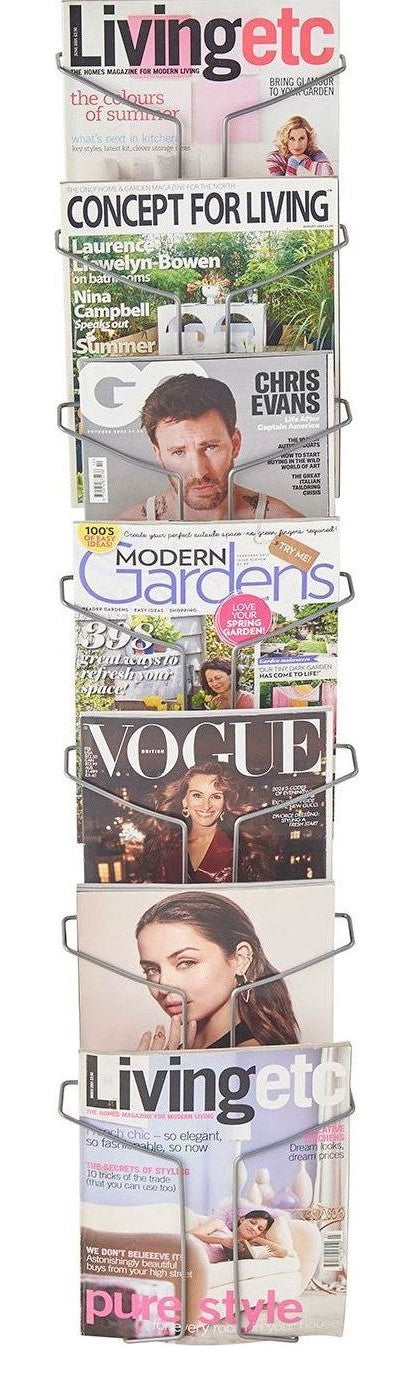Bravo Cass Wall Mounted Literature Display