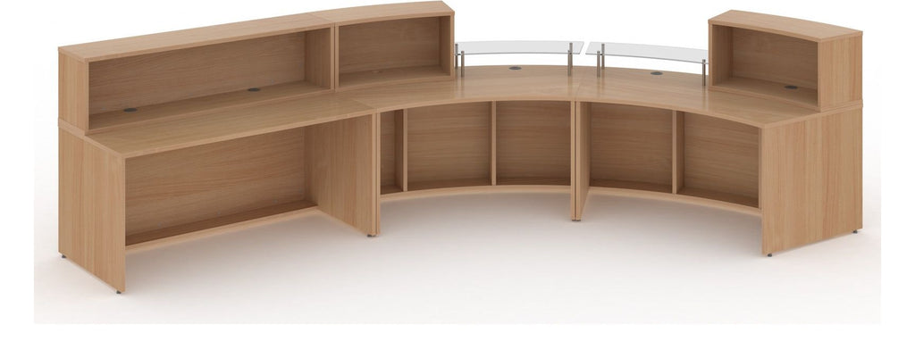 Bravo Denver Extra Large Curved Reception Desk