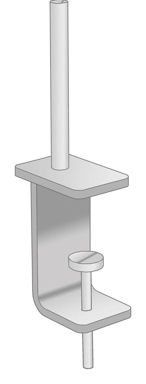 Bravo Fabric Desktop Screen Brackets