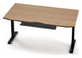 Bravo Elev8 Upper Cable Channel, fitted to a desk