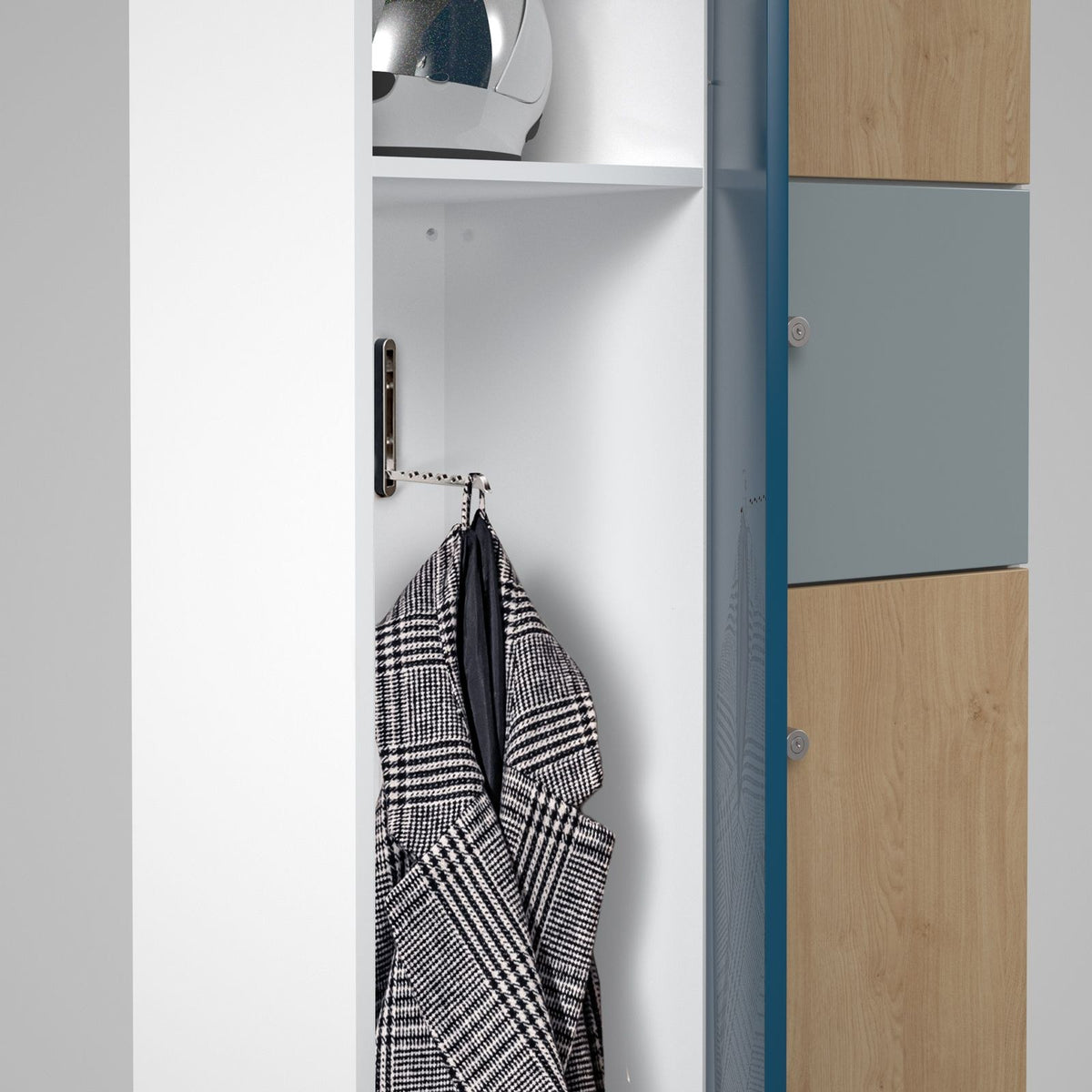 Bravo Flux Locker Folding Coat Hook
